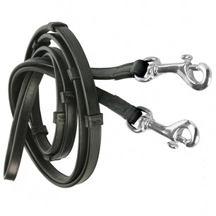 Saddlery Goods Leather Reins with snap