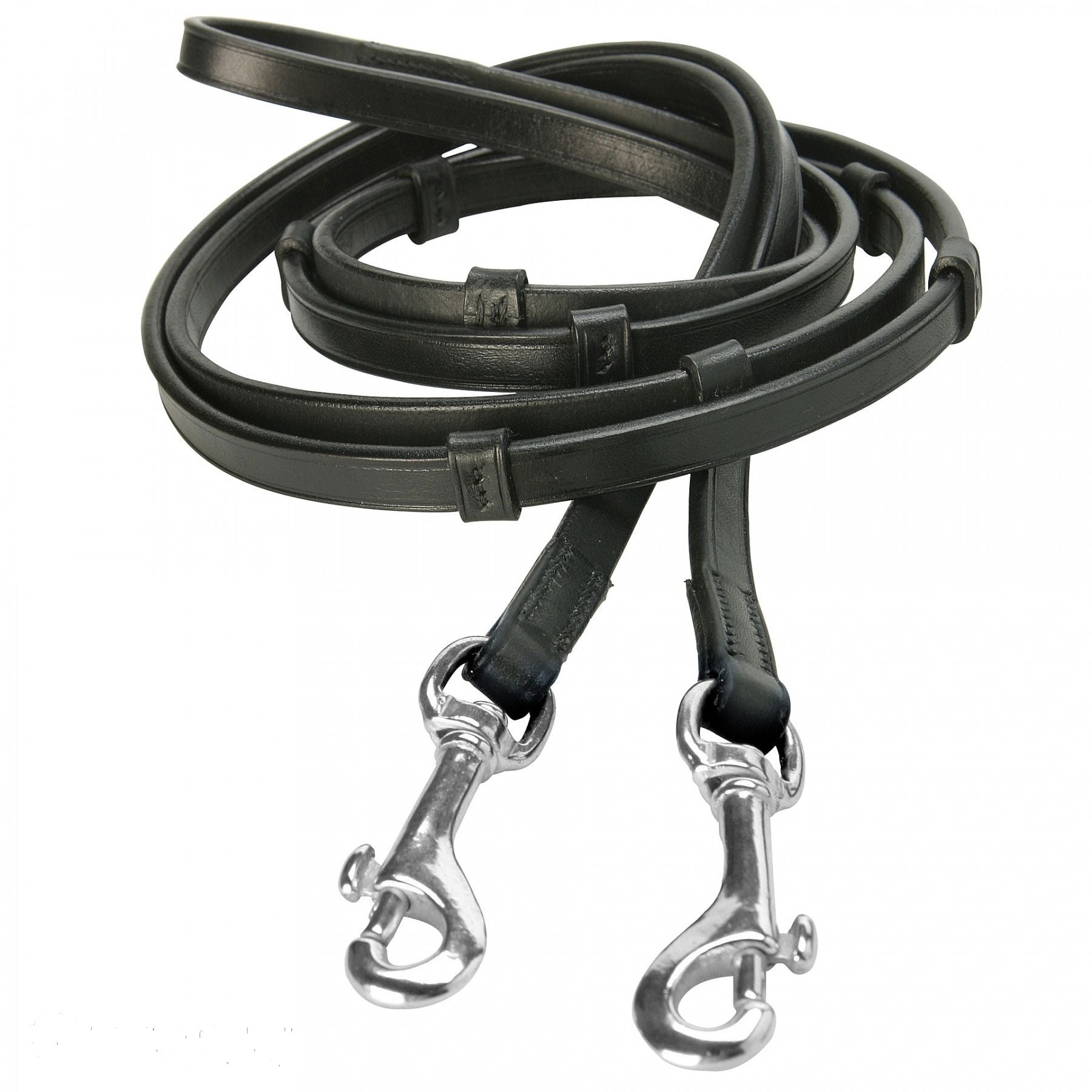 Saddlery Goods Leather Reins with snap