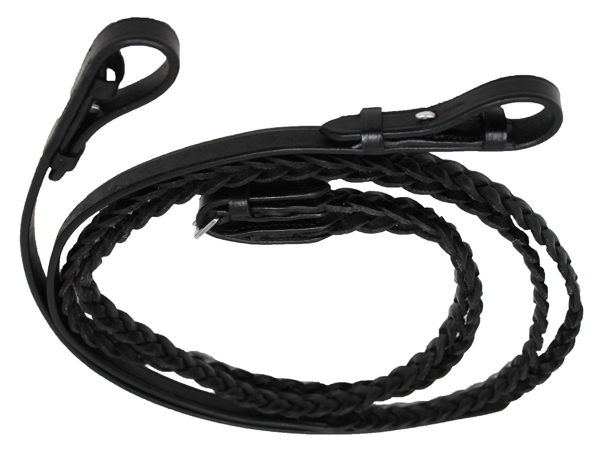 Saddlery Goods Braided Leather Reins