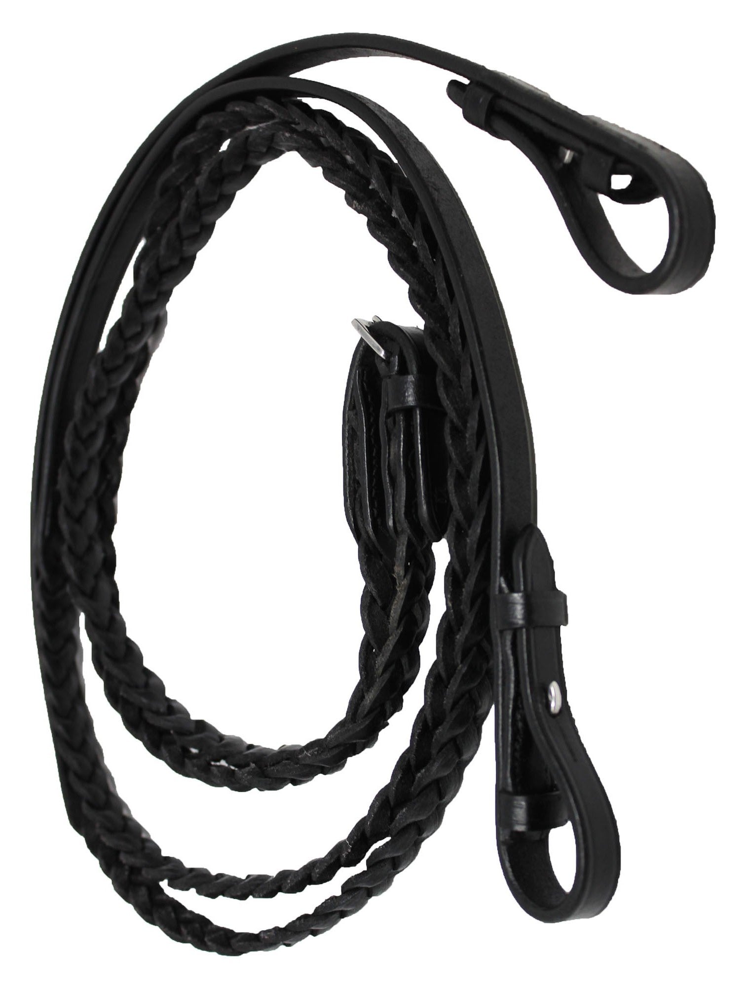 Saddlery Goods Braided Leather Reins