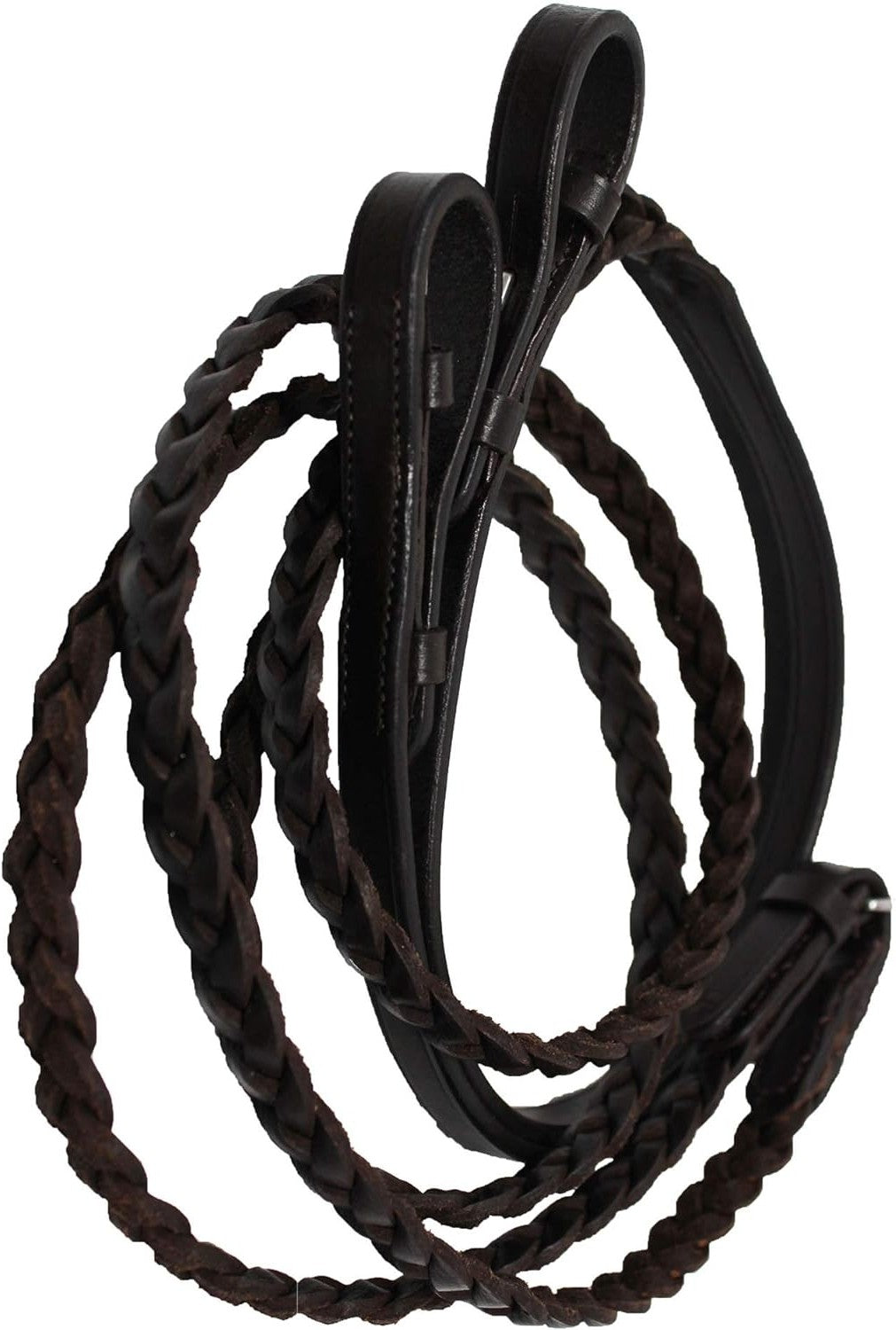 Saddlery Goods Braided Leather Reins