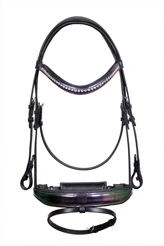 Saddlery Goods English High Jump Bridle With Reins