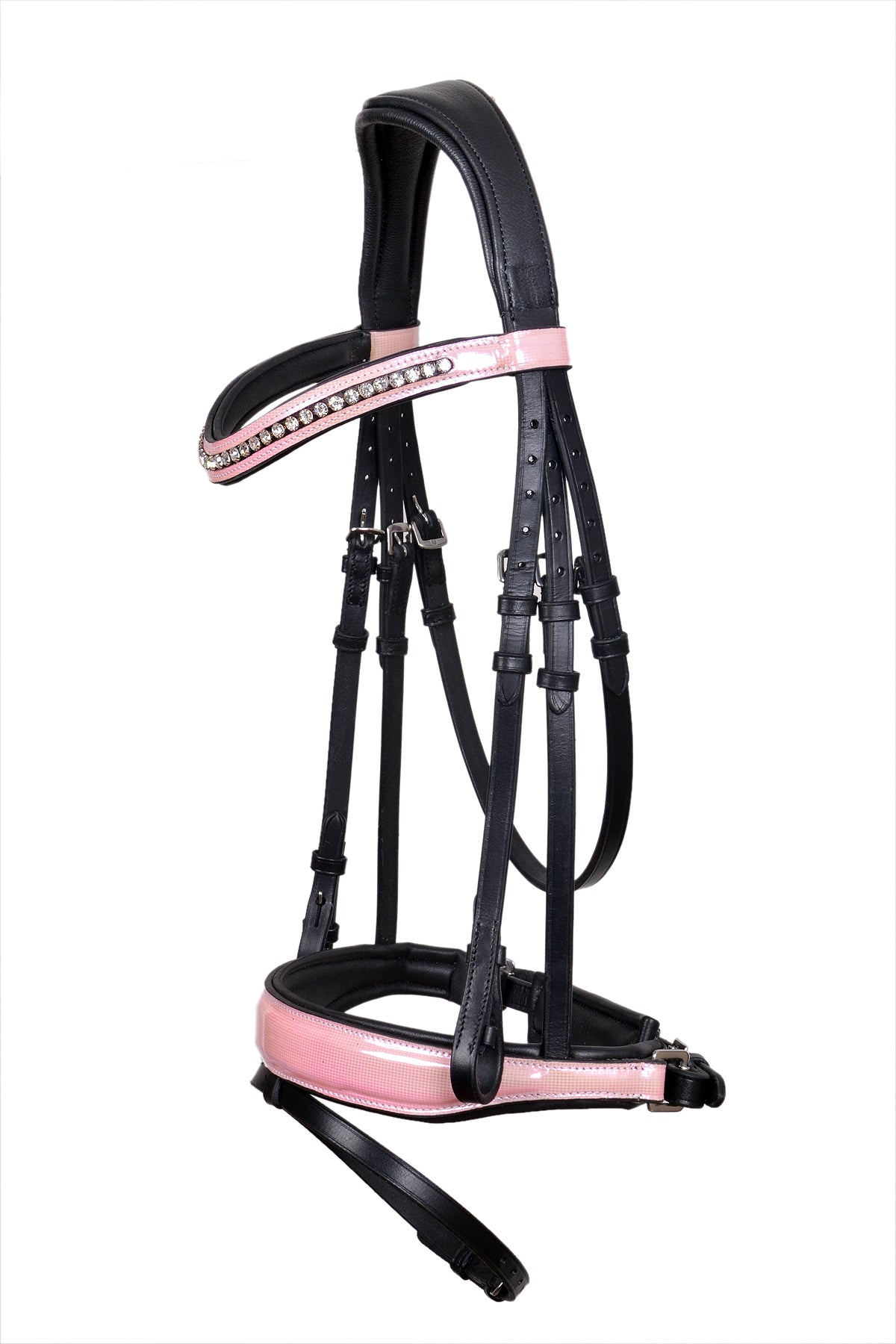 Saddlery Goods English snaffle bridle show jumping dressage for horses With Reins