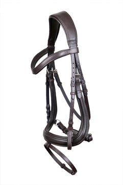 Saddlery Goods Horse European English Leather Bridle With Reins