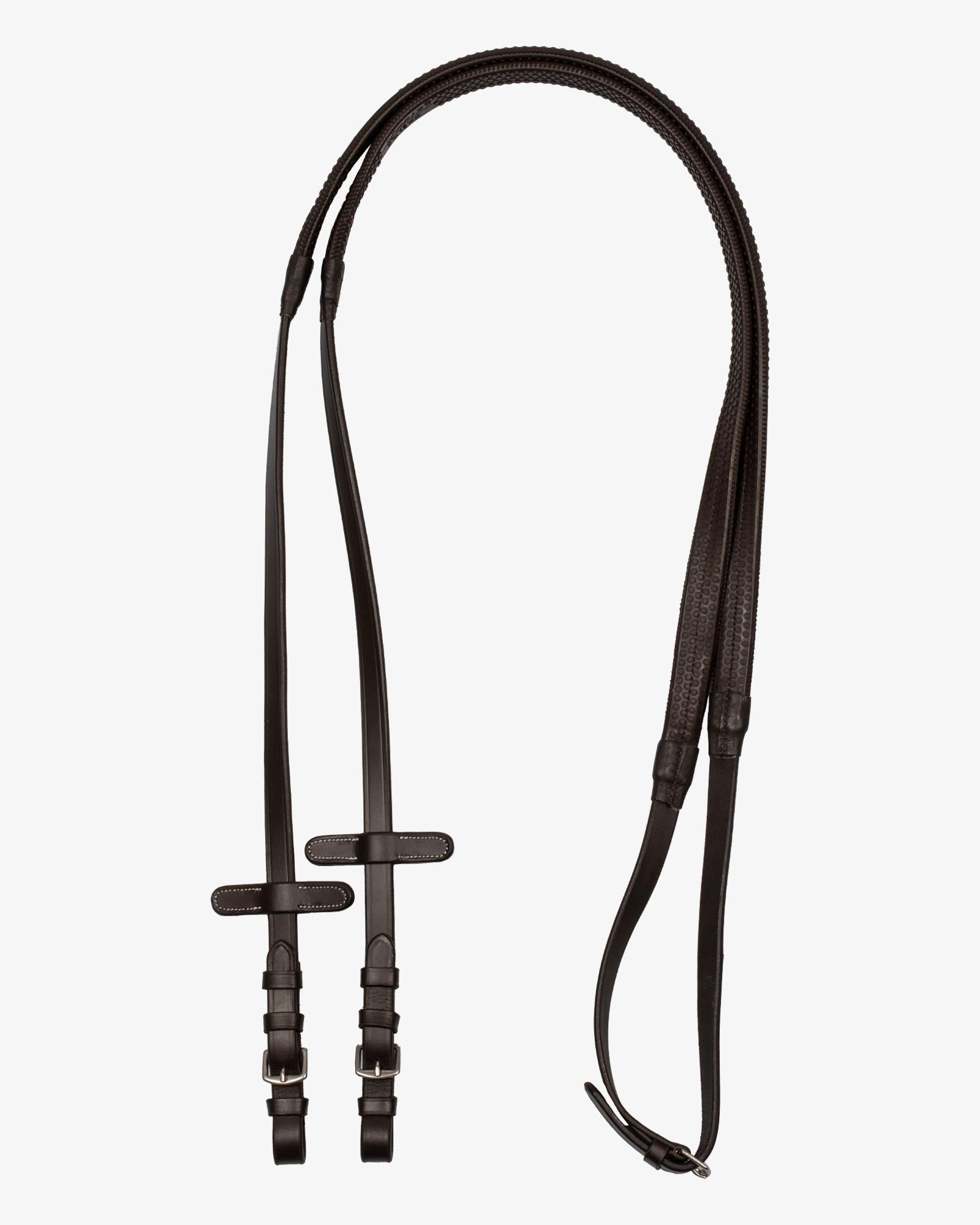 r-01 Saddlery Goods Horse Leather Rubber Reins