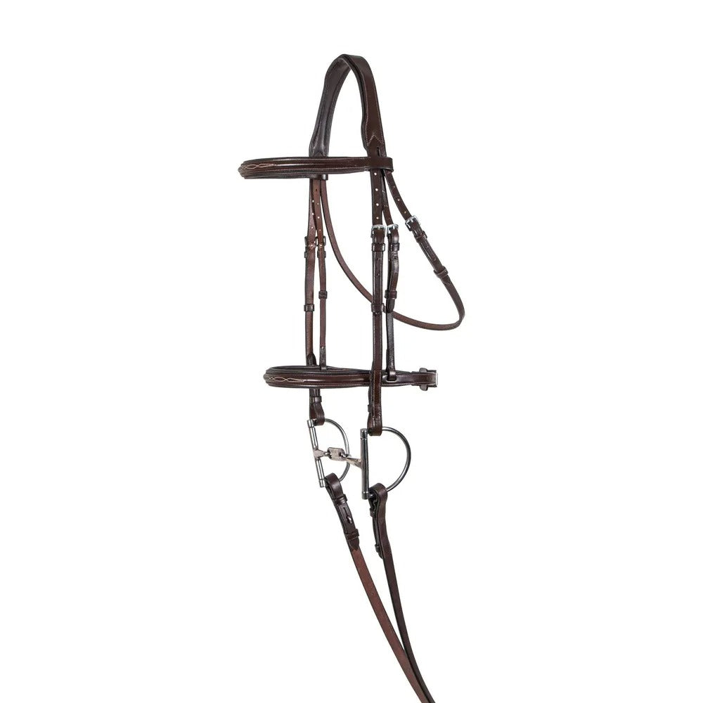 Saddlery Goods Hunter Classic Bridle with Web Reins