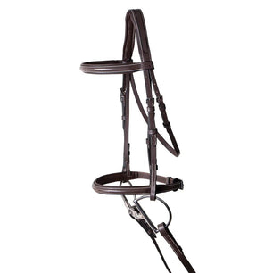 Saddlery Goods Comfort Pro Hunter Bridle with Laced Reins