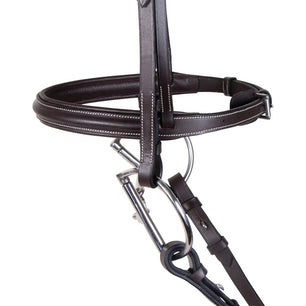 Saddlery Goods Plain Raised Bridle With Laced Reins