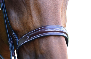 Sb-51 Saddlery Goods Unique Hunter Horse Bridle New Collection Spruce Bridle - Square Raised with Fancy Stitching