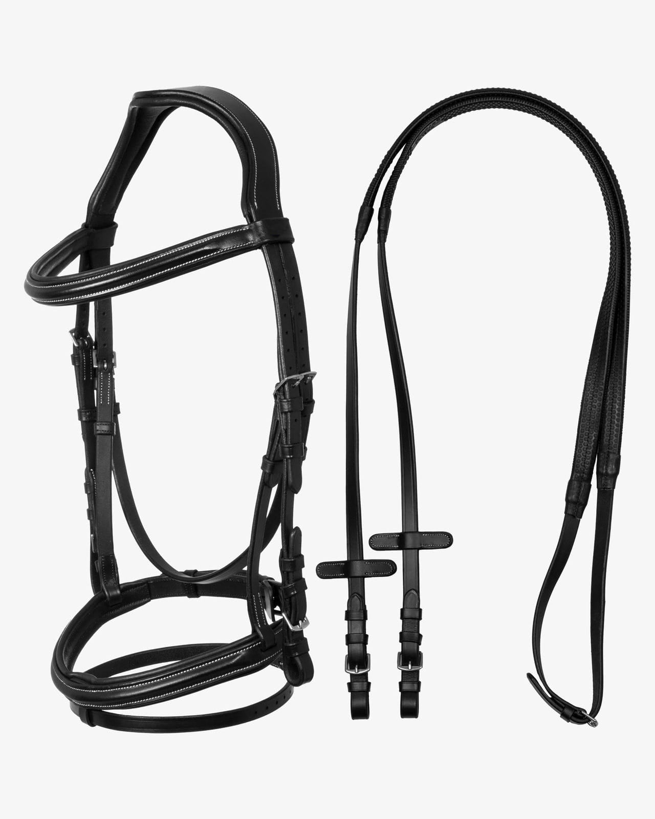 Sb-64 Saddlery Goods Raised and padded anatomical bridle