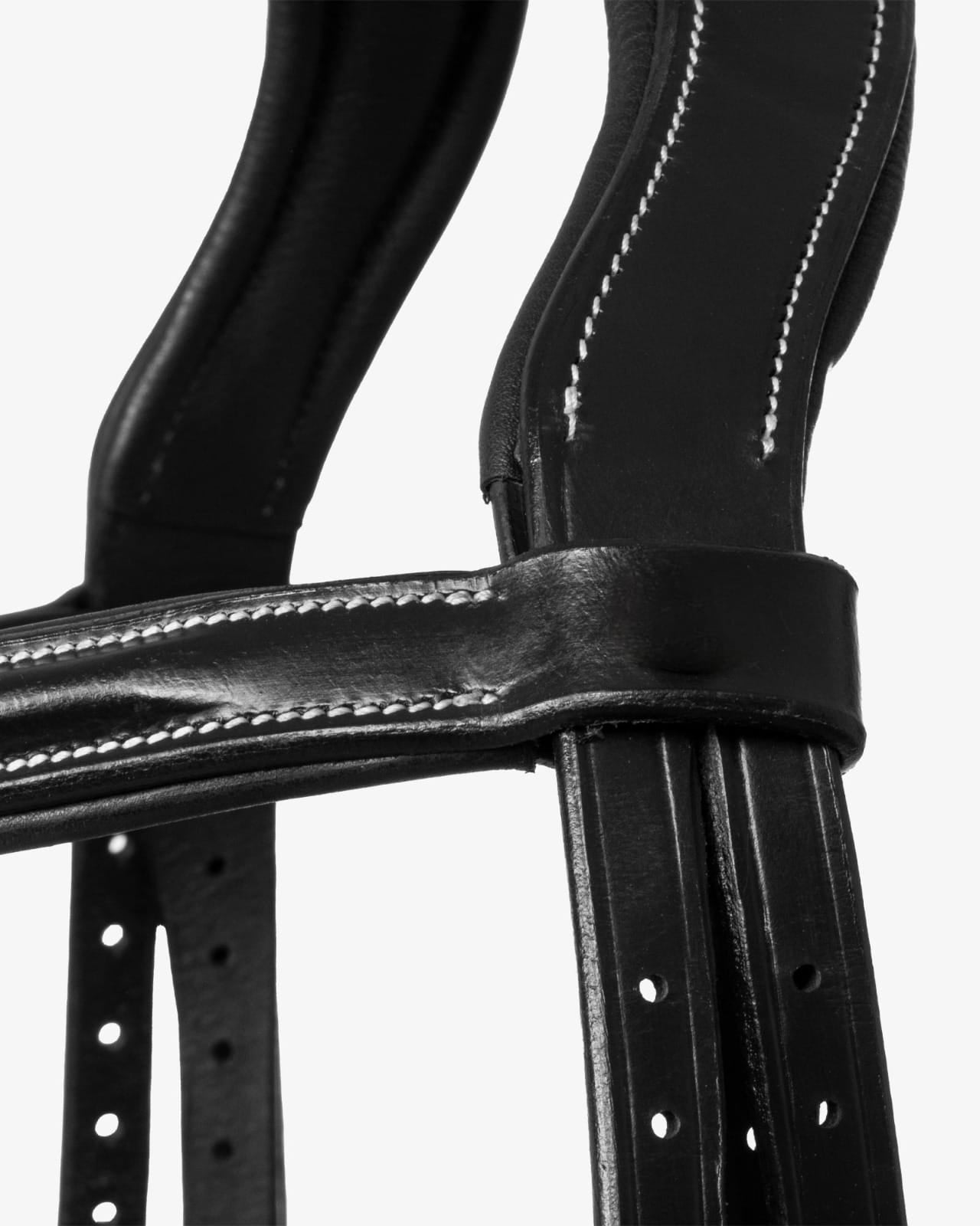 Sb-64 Saddlery Goods Raised and padded anatomical bridle