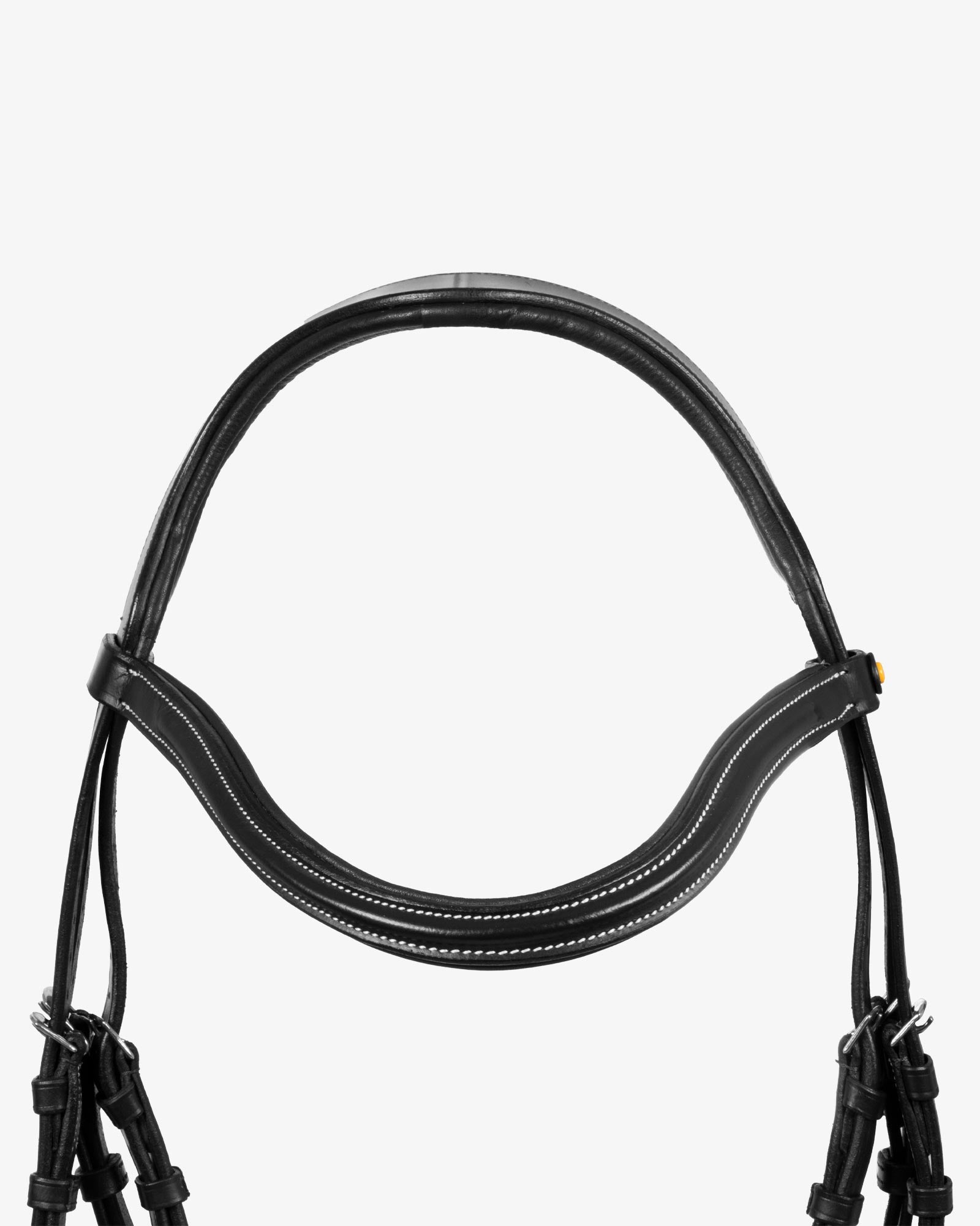 Sb-67 Saddlery Goods Horse Mexican Leather Bridle Black with reins