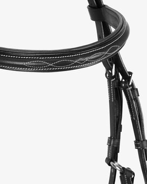 Sb-72 Saddlery Goods Bridle with Mexican Noseband and Synthetic Sheepskin BALCK