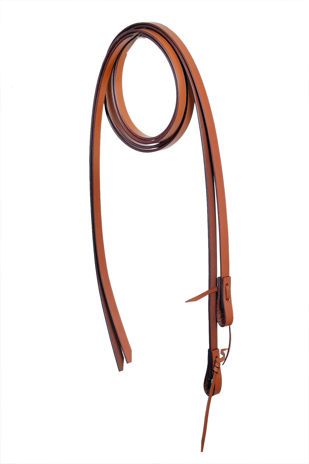 Saddlery Goods Horse Western Full-Grain Leather Bitless Training Side Pull Bridle w/Reins