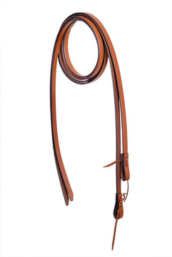 Saddlery Goods Horse Western Full-Grain Leather Bitless Training Side Pull Bridle w/Reins