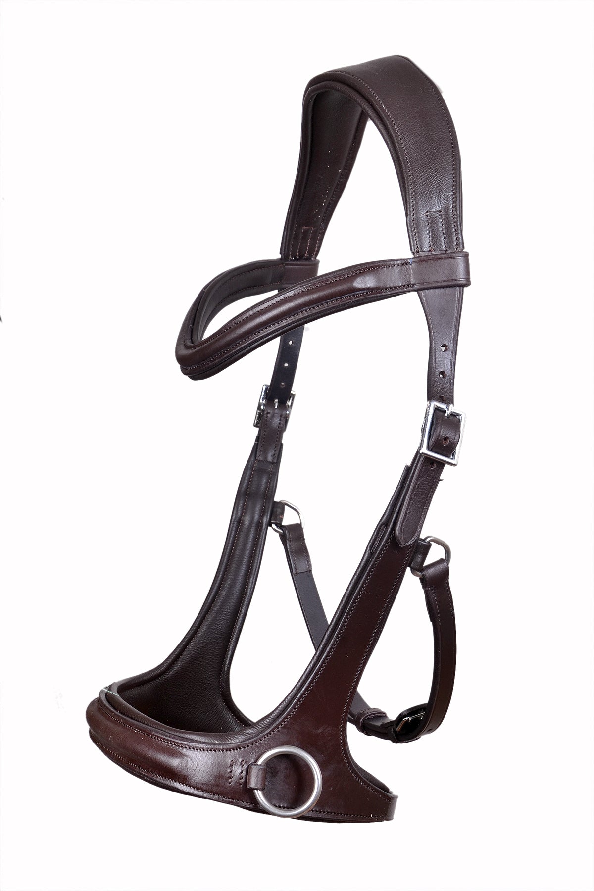 Saddlery Goods Horse Western Leather Bitless Training Bridle